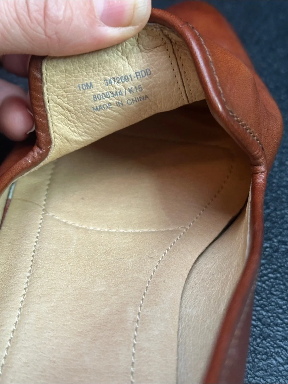 Frye Woman’s Brown Leather Slip-On Loafers 10